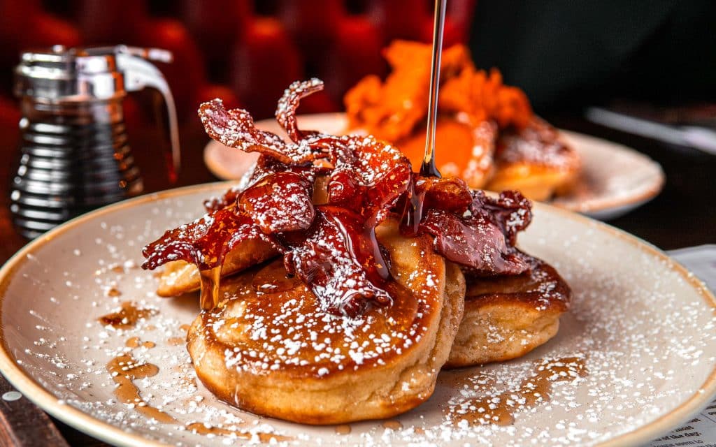 News 1 Hickorys Smokehouse Bacon Maple Homemade Pancakes