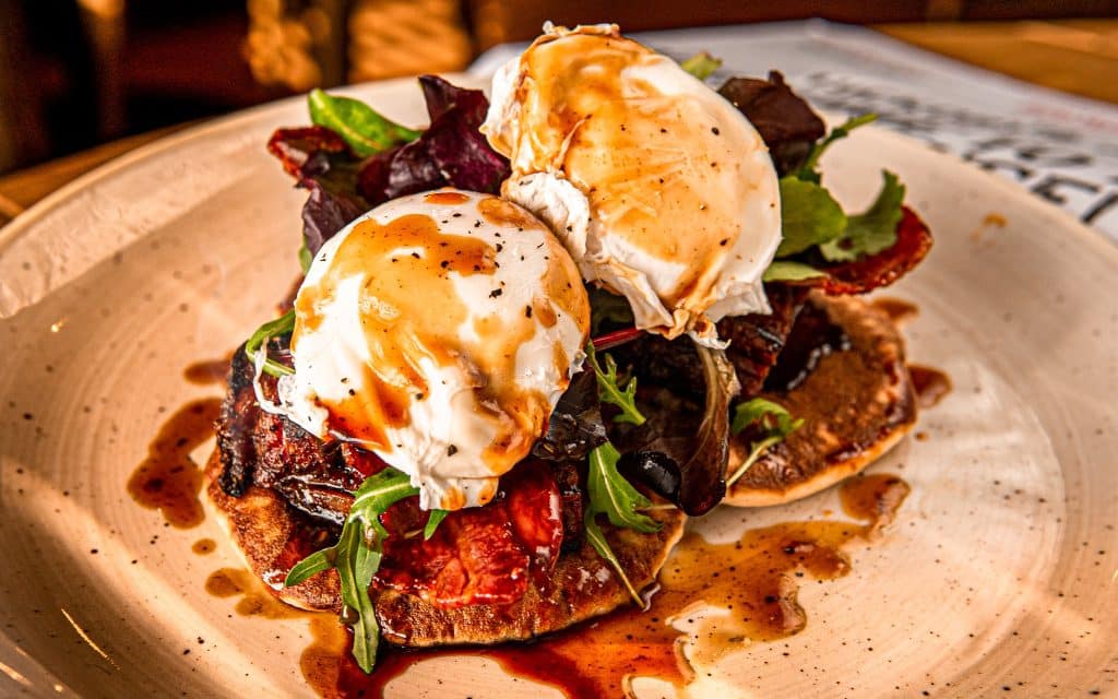 News 5 hickory's smokehouse chester brunch smoked pork poached eggs