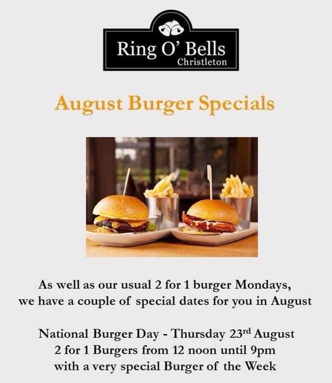 RingOBells National Burger Day Chester.com 2495765