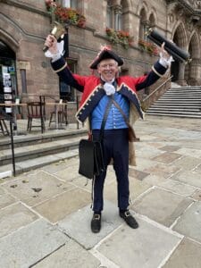 town crier chester david mitchell