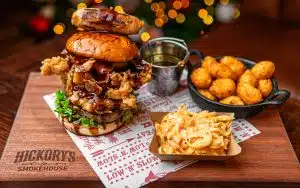 Hickorys Christmas 2025 Turkey Burger Christmas