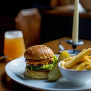 The Brewery Tap Chester Kings Kitchen Burger