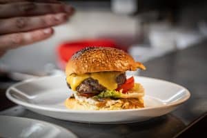 The Brewery Tap Kings Kitchen Freshly Prepared Burger