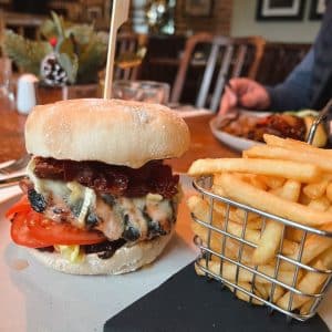 The Chester Fields Country Pub Restaurant Burger