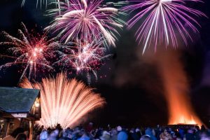 the chester fields bonfire night firework display
