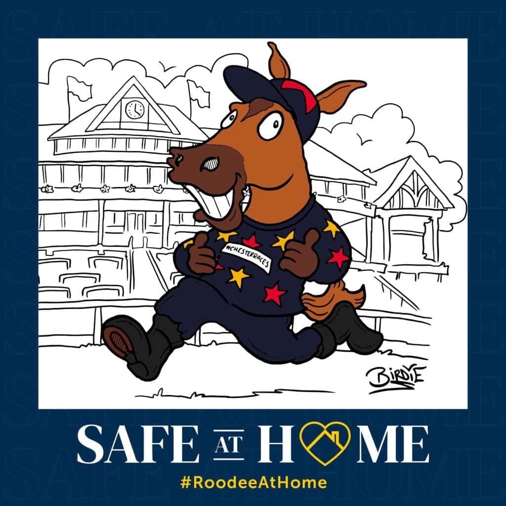 News 41 Chester Racecourse Colouring