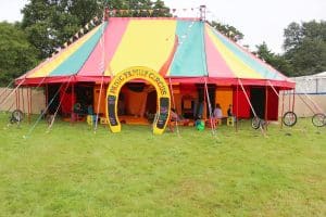 chester folk festival panic family circus