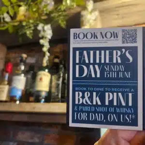 Brewhouse and Kitchen Fathers Day 25