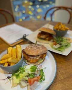 Zugers of Chester Chicken Avocado Burger