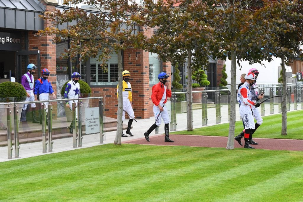 News 100 Jockeys Exit The Weighing Room