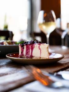 The Yard Chester Mediterranean Cuisine Cheesecake