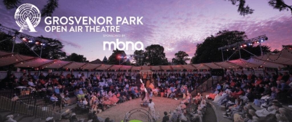 News 37 grosvenor park open air theatre 2021