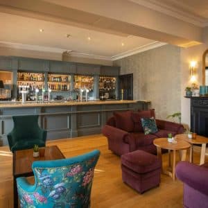 Rowton Hall Hotel Spa Lounge bar