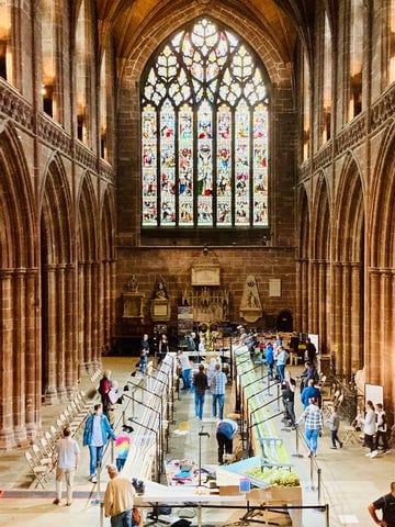 Chester Cathedral Making Tracks III Exhibition