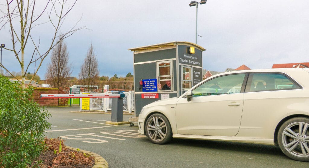 free parking in chester is back at chester racecourse barrier