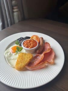 The Chester Townhouse Full English Breakfast Chester