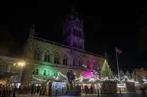 Chester Market Christmas Lights