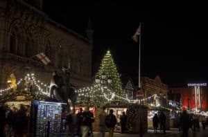 Chester Market Christmas Lights Chester Town Hall