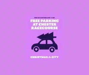 Chester Racecourse Chester Bid Free Christmas Parking 2025