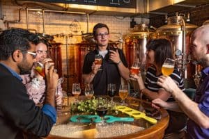 brewhouse and kitchen beer tasting masterclass experience