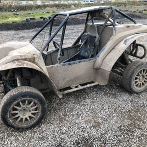hover force off road karting muddy