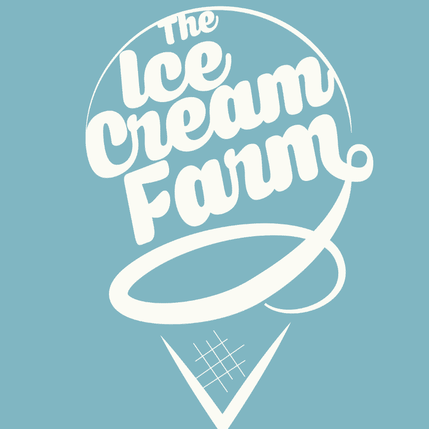 the ice cream farm logo
