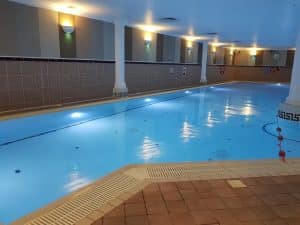 the mill hotel spa swimming pool chester