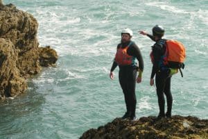 bearded men adventures coasteering experience expert guides