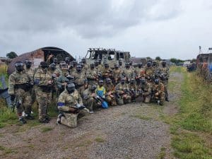 outpost paintball team building experience