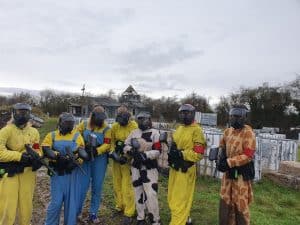 outpost paintball chester hen parties outdoor activity paintballing chester