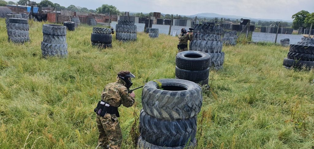 News 4 outpost paintball team building chester paintball