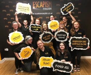 escapism chester team escape room experience days out chester