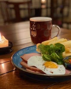 the henry potts watergate street chester pub food chester ham egg chips
