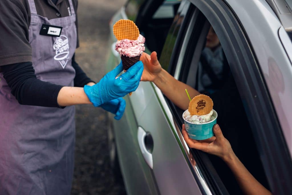the ice cream farm drive in tattenhall