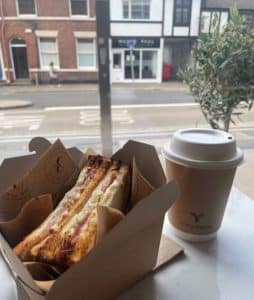 3rd Place Coffee Chester Upper Northgate Street Toasted Sandwiches