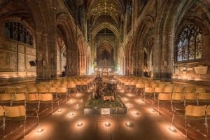 Chester Cathedral By Candlelight