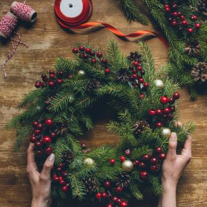 Grosvenor Pulford Hotel Chester Christmas Wreath Making Event