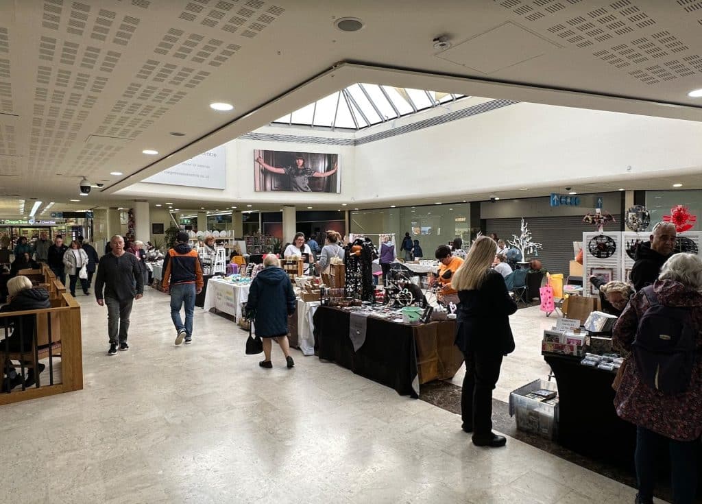 News 1 Grosvenor Shopping Centre Hand Crafted Market Event
