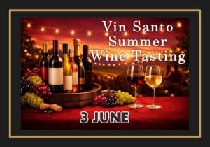 Vin Santo Summer Wine Tasting 2026