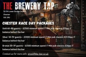The Brewery Tap Race Day Packages 2026