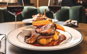 Upstairs at the Grill Sunday Lunch Roast Beef