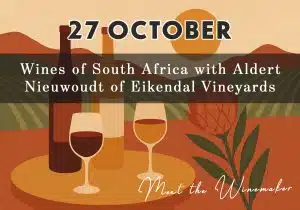 Vin Santo Wines of South Africa Meet The Winemaker