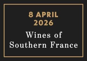 Vin Santo Tastings 8th April 2026 Wines of Southern France