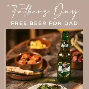 Olive Tree Brasserie Fathers Day 2025 Free Beer Offer