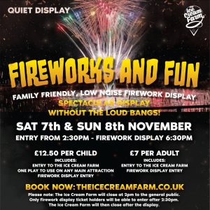 The Ice Cream Farm Fireworks 2026