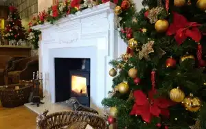 Rowton Hall Hotel Spa at Christmas