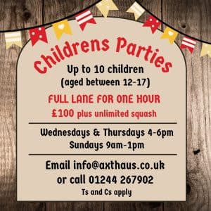 Axt Haus Childrens parties