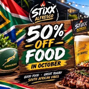 The Stixx 50 Off October Offer