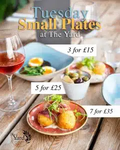 The Yard Small Plates Tuesday