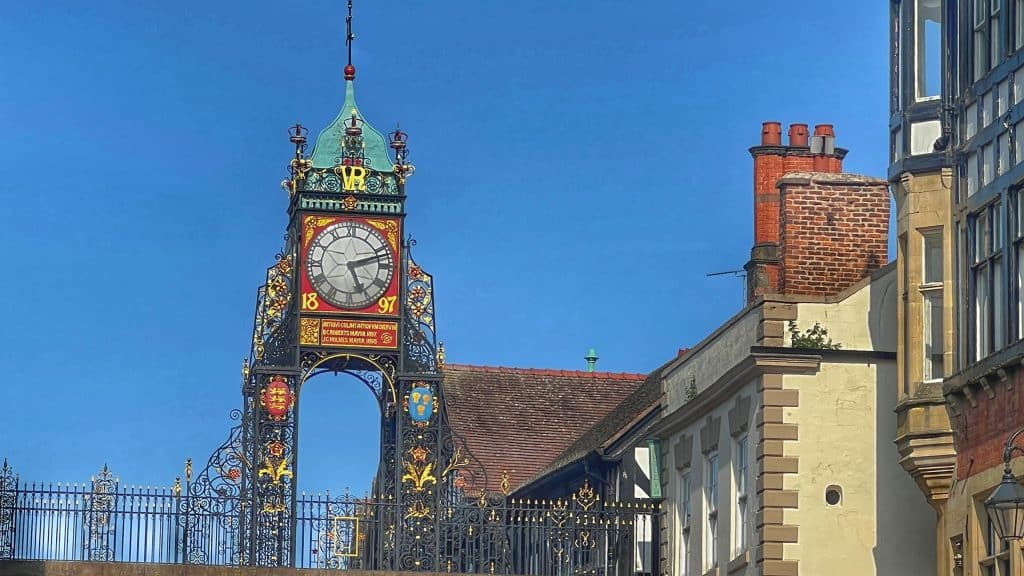 News 11 Chester Tourist Guide Chester Eastgate Clock
